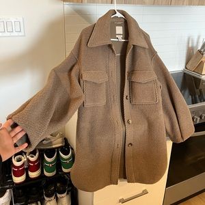 H&M Wool Blend oversized jacket